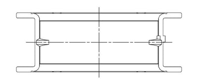ACL Ford 221/255/260/289/302 Windsor/Windsor 5.0L STD Size w/ Extra Oil Clearance Main Bearing Set