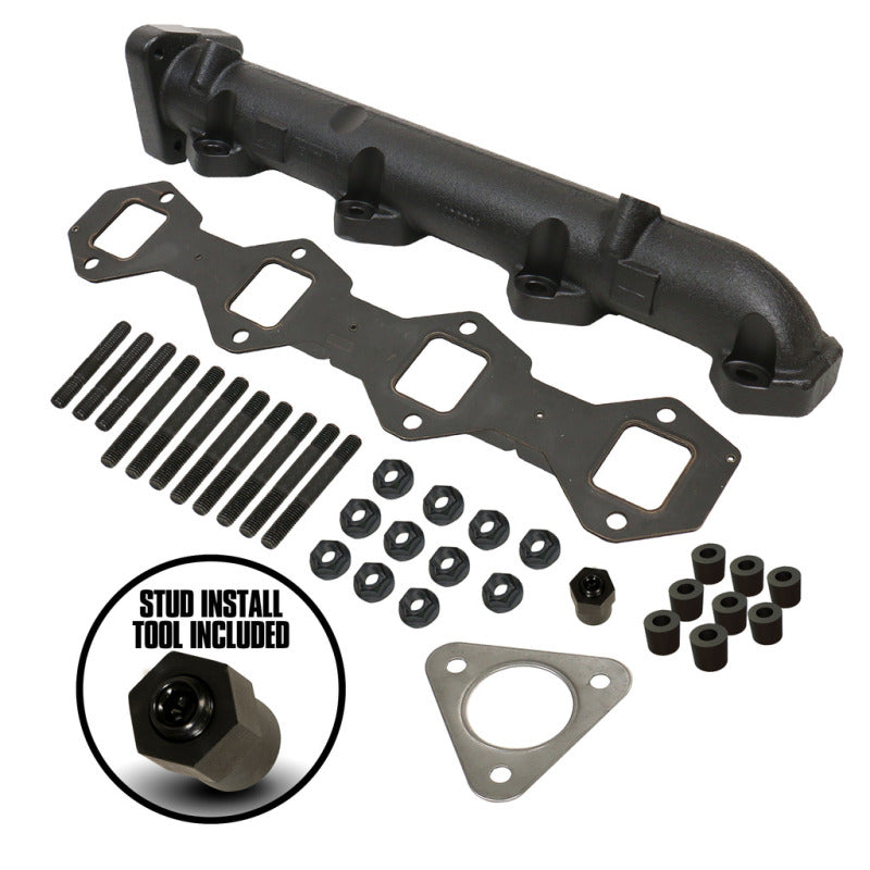 BD Diesel Driver Side Exhaust Manifold Kit - Ford 2011-2016 F250/F350 6.7L PowerStroke BD Diesel Driver Side Exhaust Manifold Kit - Ford 2011-2016 F250/F350 6.7L PowerStroke