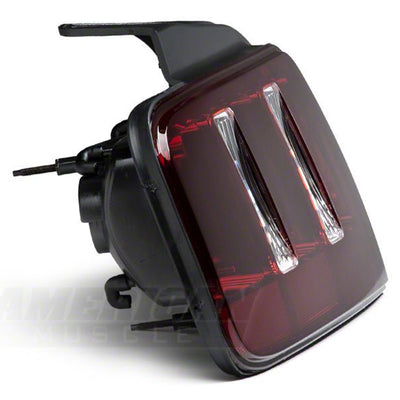 Raxiom 05-09 Ford Mustang Coyote Tail Lights- Blk Housing (Smoked Lens)