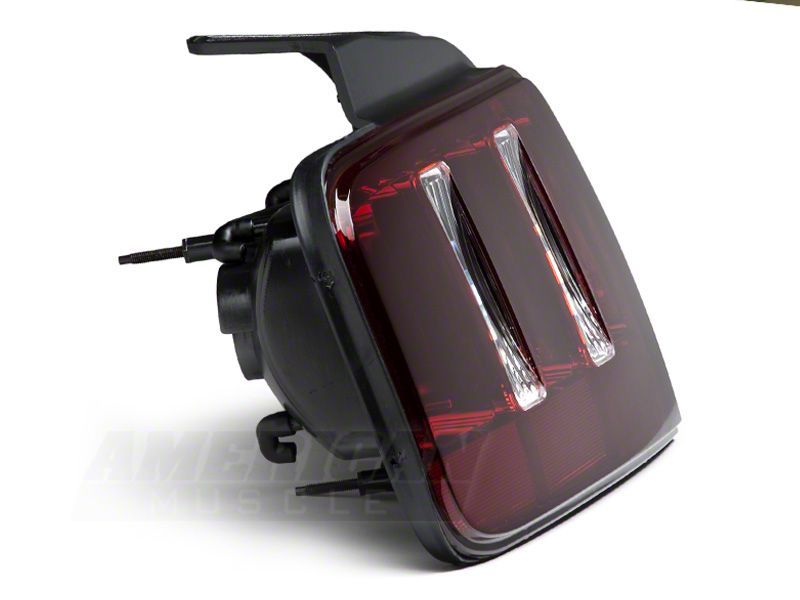 Raxiom 05-09 Ford Mustang Coyote Tail Lights- Blk Housing (Smoked Lens) Raxiom 05-09 Ford Mustang Coyote Tail Lights- Blk Housing (Smoked Lens)