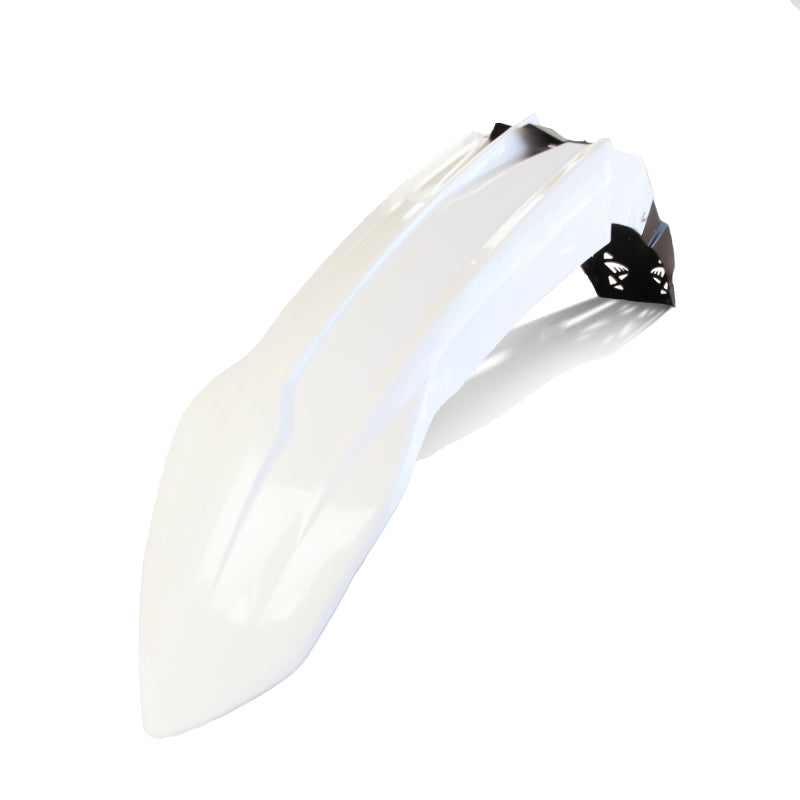 Cycra 19-22 Yamaha YZ250F/FX / 18-22 YZ450F/FX Cycralite Front Fender - White Cycra 19-22 Yamaha YZ250F/FX / 18-22 YZ450F/FX Cycralite Front Fender - White