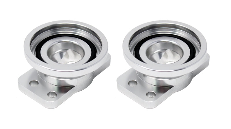 Torque Solution Dual HKS Blow Off Valve Adapter 2018+ Kia Stinger 3.3T Torque Solution Dual HKS Blow Off Valve Adapter 2018+ Kia Stinger 3.3T