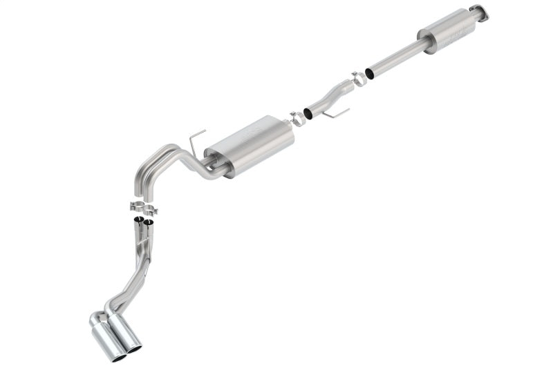 Borla 15-16 Ford F-150 3.5L EcoBoost Ext. Cab Std. Bed Catback Exhaust S-Type Truck Side Exit Borla 15-16 Ford F-150 3.5L EcoBoost Ext. Cab Std. Bed Catback Exhaust S-Type Truck Side Exit
