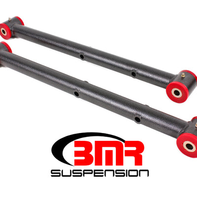 BMR 64-72 A-Body Non-Adj. Lower Control Arms (Polyurethane) - Black Hammertone