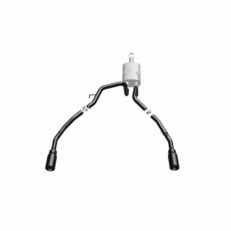 Magnaflow 09-15 Dodge Ram 1500 V8 Dual Spilt Rear Exit Black Stainless C/B Perf Exhaust Magnaflow 09-15 Dodge Ram 1500 V8 Dual Spilt Rear Exit Black Stainless C/B Perf Exhaust
