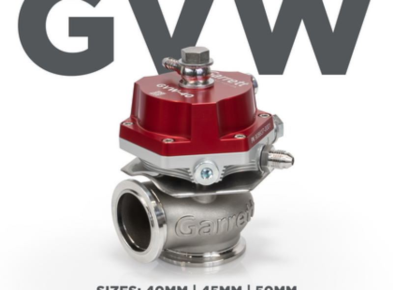 Garrett GVW-40 40mm Wastegate Kit - Red Garrett GVW-40 40mm Wastegate Kit - Red