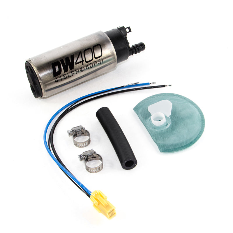 DeatschWerks 415LPH DW400 In-Tank Fuel Pump w/ 9-1045 Install Kit 05-10 Ford Mustang (Except GT500) DeatschWerks 415LPH DW400 In-Tank Fuel Pump w/ 9-1045 Install Kit 05-10 Ford Mustang (Except GT500)
