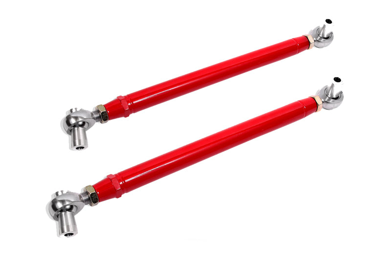 BMR 82-02 3rd/4th Gen F-Body Camaro Double Adj. DOM Lower Control Arms Rod Ends - Red BMR 82-02 3rd/4th Gen F-Body Camaro Double Adj. DOM Lower Control Arms Rod Ends - Red