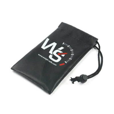 Weigh Safe Plastic Lined Leather Tow Ball/Clam Shell Storage Bag