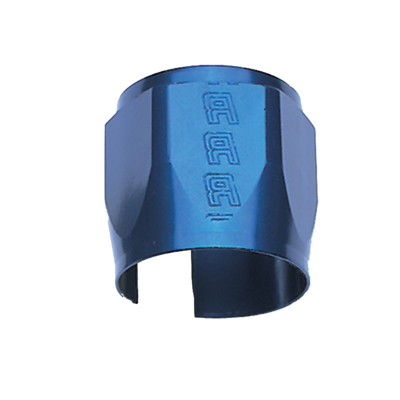 Russell Performance -10 AN Anodized Blue Tube Seal Hose End For 1/2in Heater Hose Russell Performance -10 AN Anodized Blue Tube Seal Hose End For 1/2in Heater Hose