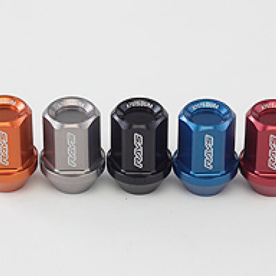 Rays Dura-Nut L32 Straight Type 12x1.25 Lug Nut Set 16 Lug 4 Lock Set - Red