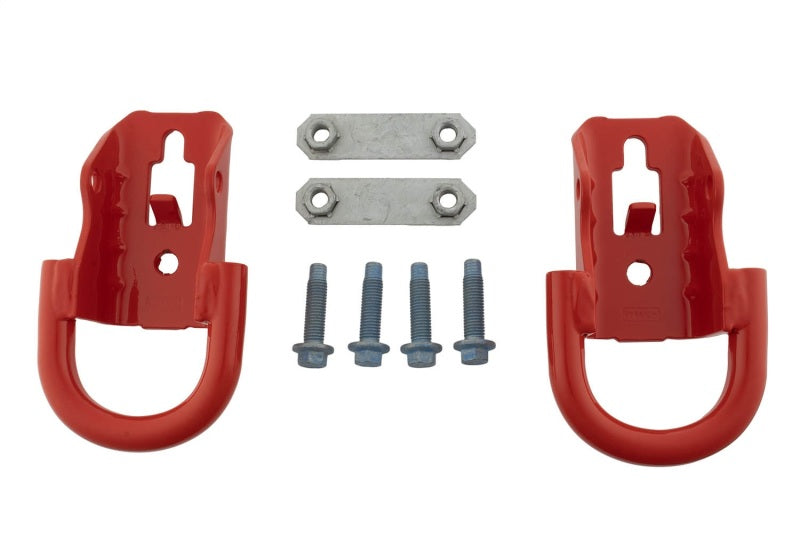 Ford Racing 15-22 F-150 Tow Hooks - Red (Pair) Ford Racing 15-22 F-150 Tow Hooks - Red (Pair)