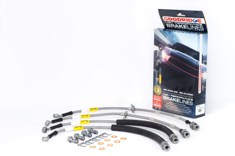 Goodridge 16-17 Chevrolet Camaro LT (w/ Brembo Calipers) SS Brake Lines Goodridge 16-17 Chevrolet Camaro LT (w/ Brembo Calipers) SS Brake Lines