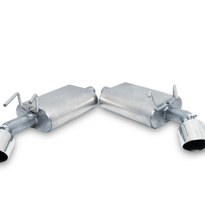Gibson 10-15 Chevrolet Camaro LS 3.6L 2.25in Axle-Back Dual Exhaust - Stainless
