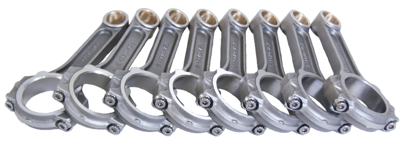 Eagle Chevrolet Big Block 4340 I-Beam Connecting Rod 6.135in w/ 7/16in ARP 8740 (Set of 8) Eagle Chevrolet Big Block 4340 I-Beam Connecting Rod 6.135in w/ 7/16in ARP 8740 (Set of 8)
