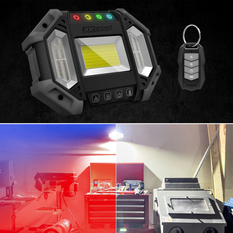 XK Glow XKdefender 7 Mode Work & Security Light w/ Remote XK Glow XKdefender 7 Mode Work & Security Light w/ Remote