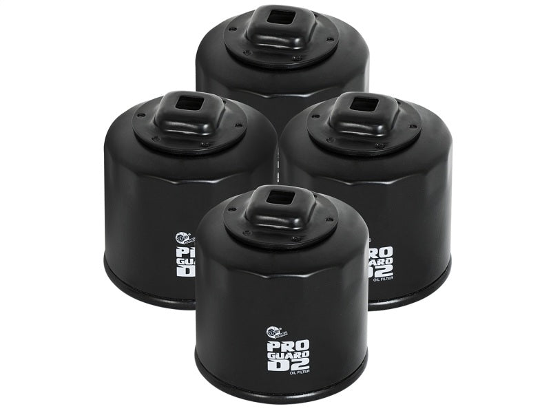 aFe Pro GUARD D2 Oil Filter 02-17 Nissan Cars L4/  04-17 Subaru Cars H4 (4 Pack) aFe Pro GUARD D2 Oil Filter 02-17 Nissan Cars L4/  04-17 Subaru Cars H4 (4 Pack)