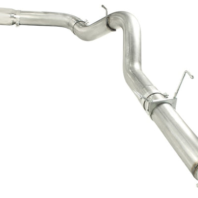 aFe MACHForce XP 5in DPF-Back 409SS Exhaust Dodge Diesel Trucks 07.5-12 L6-6.7L (td) Polished Tip