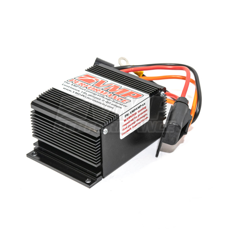 VMP Performance Ford Mustang Fuel Pump Voltage Booster 40 AMP Wire In VMP Performance Ford Mustang Fuel Pump Voltage Booster 40 AMP Wire In