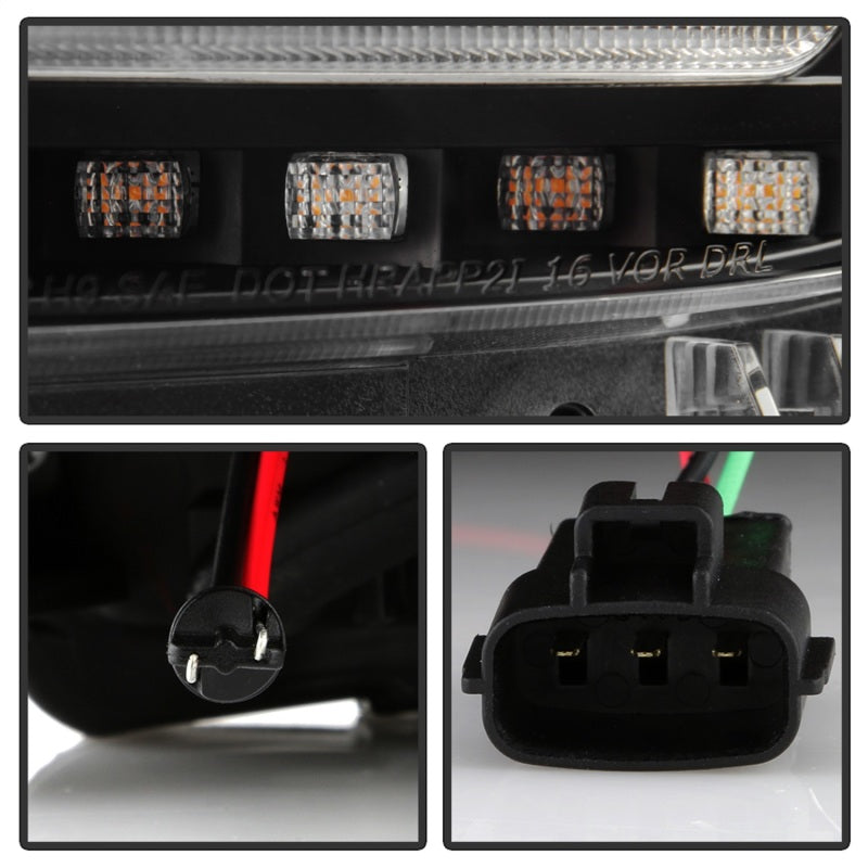 Spyder 16-20 Toyota Tacoma Halogen Model Only High-Power LED Headlights - Black PRO-YD-TT16HALAP-BK Spyder 16-20 Toyota Tacoma Halogen Model Only High-Power LED Headlights - Black PRO-YD-TT16HALAP-BK