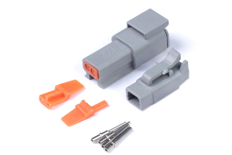 Haltech Matching Set of Deutsch DTM-2 Connectors 7.5 Amp Plug & Pins Haltech Matching Set of Deutsch DTM-2 Connectors 7.5 Amp Plug & Pins