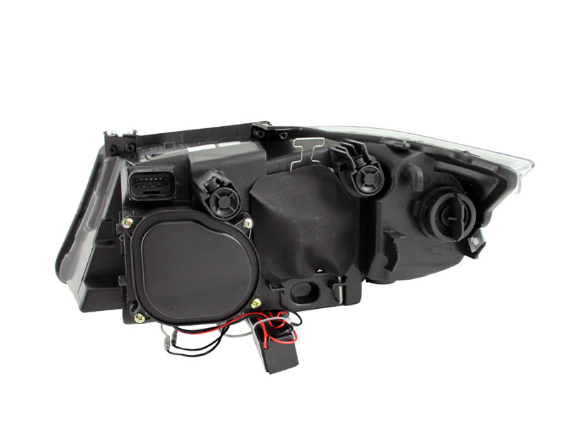 ANZO 2006-2008 BMW 3 Series E90-E91 Projector Headlights w/ Halo w/ LED Bar Black (CCFL) ANZO 2006-2008 BMW 3 Series E90-E91 Projector Headlights w/ Halo w/ LED Bar Black (CCFL)