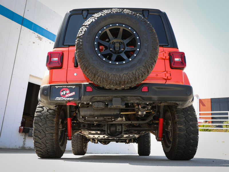 aFe 20-21 Jeep Wrangler (JL) Large Bore-HD 3 IN 304 Stainless Steel DPF-Back Hi-Tuck Exhaust System aFe 20-21 Jeep Wrangler (JL) Large Bore-HD 3 IN 304 Stainless Steel DPF-Back Hi-Tuck Exhaust System
