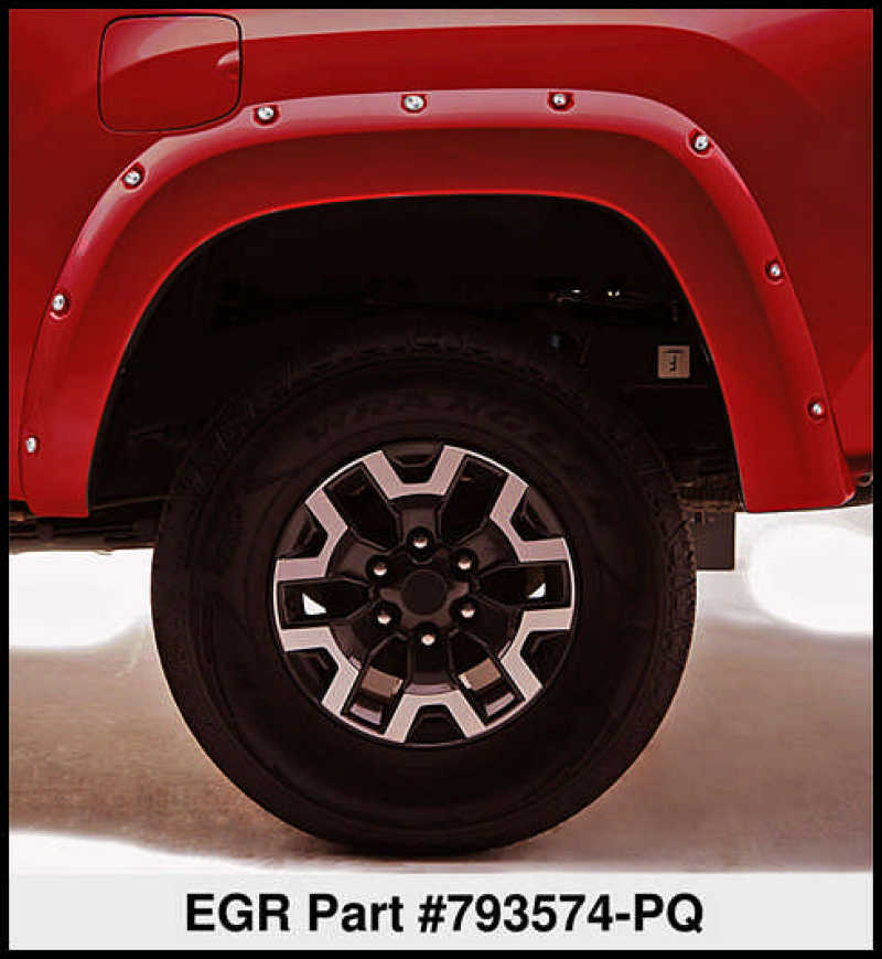 EGR 2018 Ford F150 Bolt-On Look Color Match Fender Flares - Set - Race Red EGR 2018 Ford F150 Bolt-On Look Color Match Fender Flares - Set - Race Red