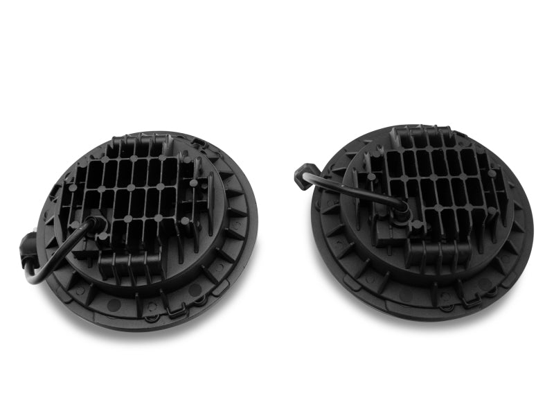 Raxiom 97-18 Jeep Wrangler TJ/JK Axial Series LED Daymaker Headlights- Chrome Housing (Clear Lens) Raxiom 97-18 Jeep Wrangler TJ/JK Axial Series LED Daymaker Headlights- Chrome Housing (Clear Lens)