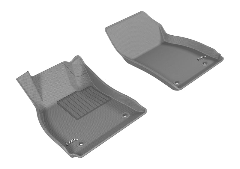 3D MAXpider 2011-2017 Buick Regal Kagu 1st Row Floormat - Gray 3D MAXpider 2011-2017 Buick Regal Kagu 1st Row Floormat - Gray