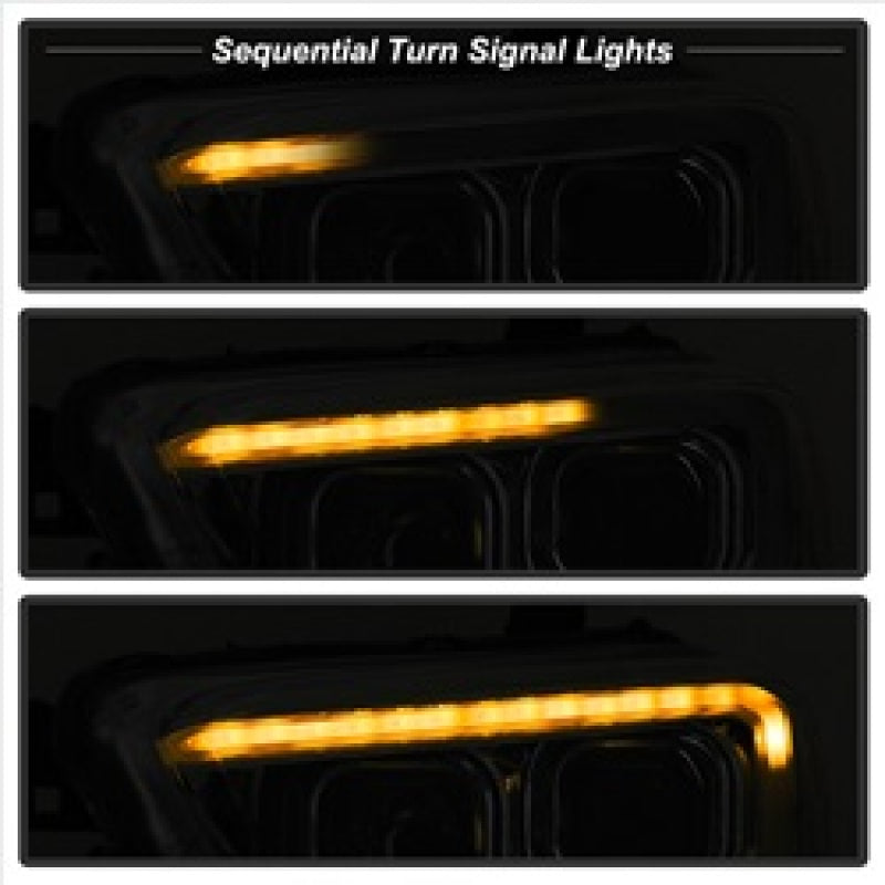 xTune Toyota Tacoma 16-18 DRL Light Bar Projector Headlights - Chrome PRO-JH-TTA16-LBDRL-C xTune Toyota Tacoma 16-18 DRL Light Bar Projector Headlights - Chrome PRO-JH-TTA16-LBDRL-C
