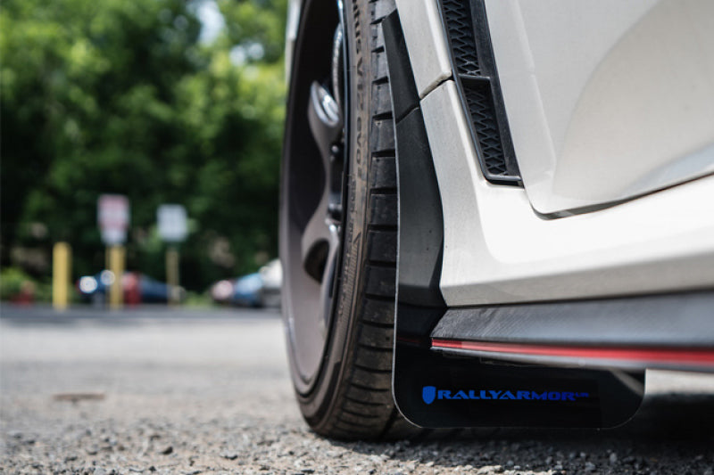Rally Armor 17-22 Honda Civic Type R Red UR Mud Flap w/White Logo Rally Armor 17-22 Honda Civic Type R Red UR Mud Flap w/White Logo