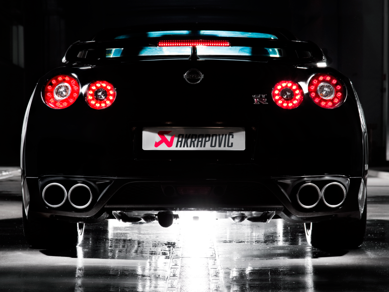 Akrapovic 08-17 Nissan GT-R Slip-On Line (Titanium) (Req. Tips) Akrapovic 08-17 Nissan GT-R Slip-On Line (Titanium) (Req. Tips)