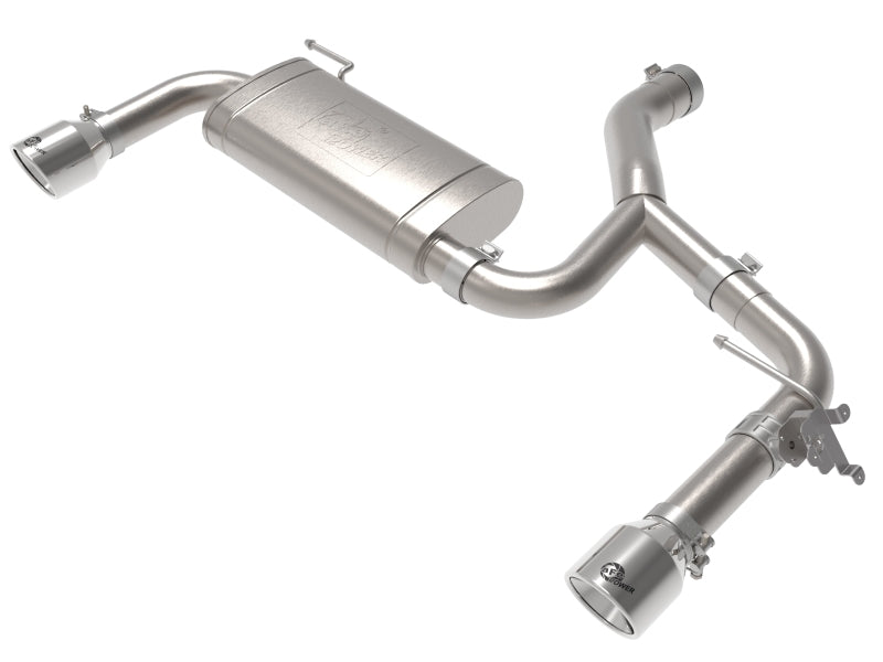 aFe 15-21 BMW X1 F48 L4 2.0L (t) MACH Force-Xp 3 to 2-1/2 IN SS Axle-Back Exhaust w/Polished Tip aFe 15-21 BMW X1 F48 L4 2.0L (t) MACH Force-Xp 3 to 2-1/2 IN SS Axle-Back Exhaust w/Polished Tip