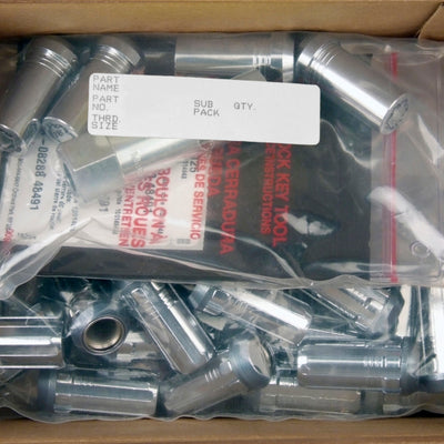 McGard SplineDrive Tuner 8 Lug Install Kit w/Locks & Tool (Cone) M14X1.5 / 1in. Hex - Chrome