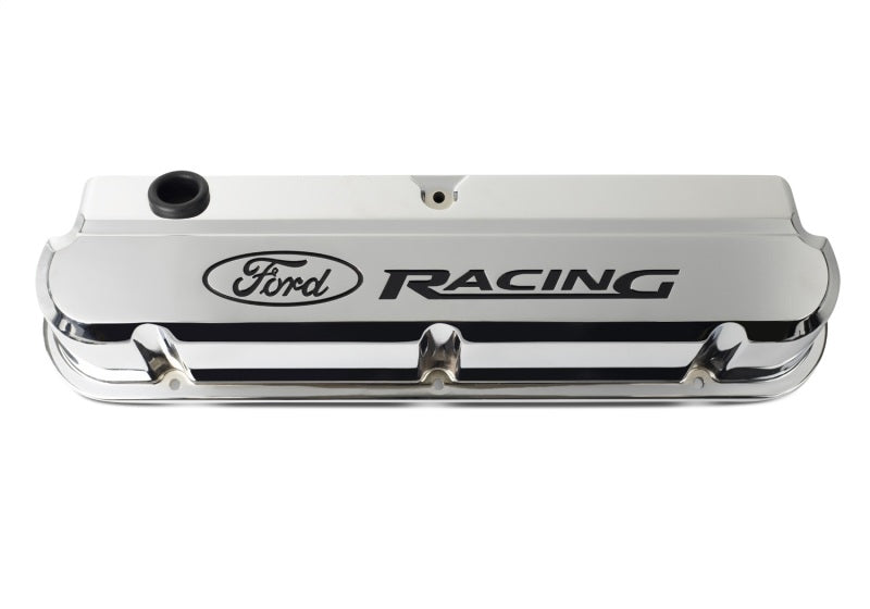 Ford Racing 289-351 Slant Edge Chrome Valve Cover Ford Racing 289-351 Slant Edge Chrome Valve Cover