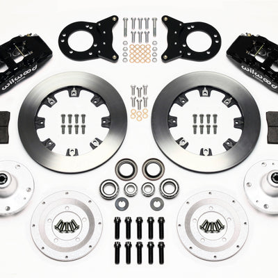 Wilwood Dynapro 6 Front Hub Kit 12.19in 1965-1969 Mustang Disc & Drum Spindle