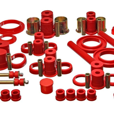 Energy Suspension 94-98 Ford Mustang Red Hyper-flex Master Bushing Set