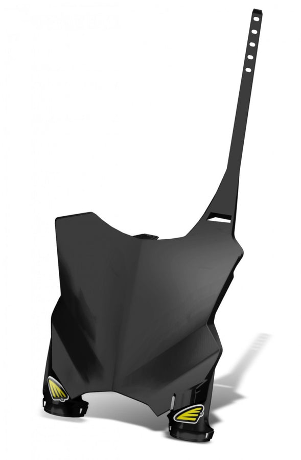 Cycra 17-23 Kawasaki KX250F Front Stadium Number Plate - Black Cycra 17-23 Kawasaki KX250F Front Stadium Number Plate - Black