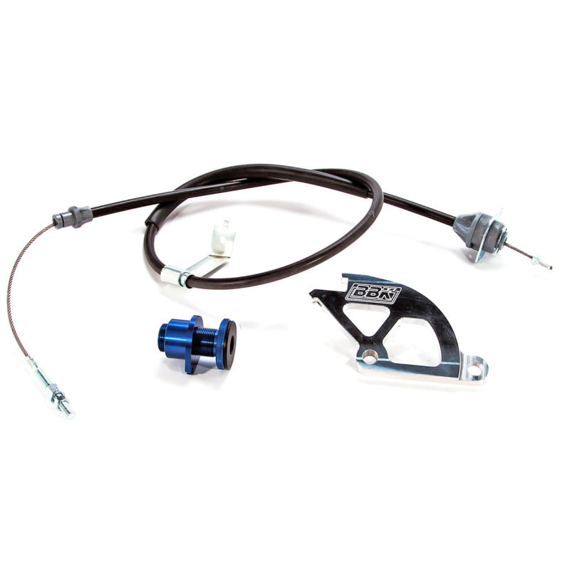 BBK 79-95 Mustang Adjustable Clutch Quadrant Cable And Firewall Adjuster Kit BBK 79-95 Mustang Adjustable Clutch Quadrant Cable And Firewall Adjuster Kit