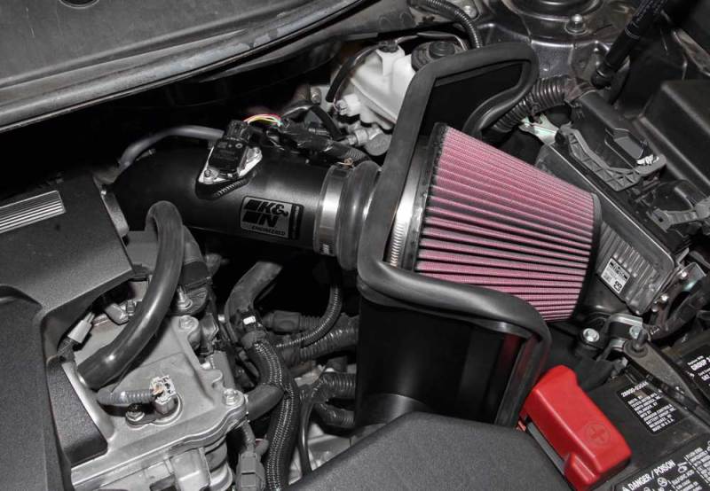 K&N 12-13 Toyota Camry 2.5L Black Typhoon Cold-Air Intake K&N 12-13 Toyota Camry 2.5L Black Typhoon Cold-Air Intake