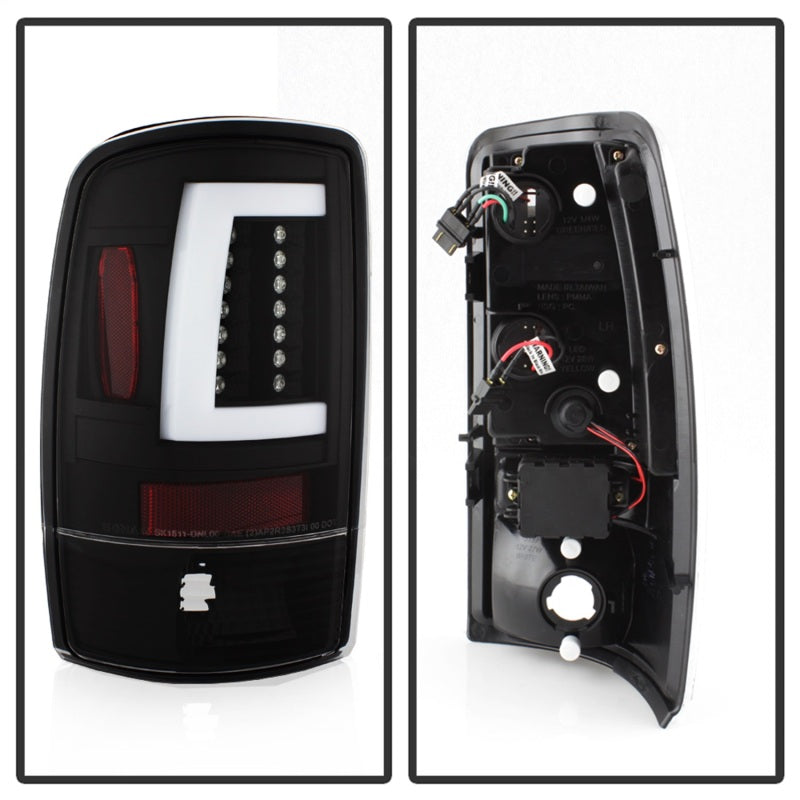 Spyder 00-06 GMC Yukon/Yukon XL V2 Light Bar LED Tail Lights - Black (ALT-YD-CD00V2-LBLED-BK) Spyder 00-06 GMC Yukon/Yukon XL V2 Light Bar LED Tail Lights - Black (ALT-YD-CD00V2-LBLED-BK)