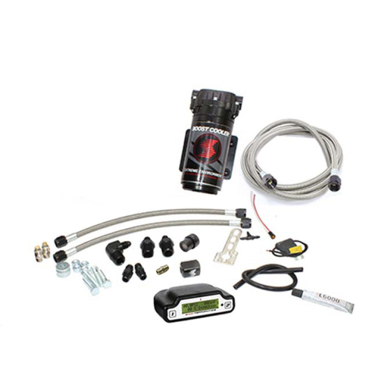 Snow Performance Stg 3 Boost Cooler EFI 2D MAP Prog Water Injection Kit (SS Brded Line/4AN) w/o Tank Snow Performance Stg 3 Boost Cooler EFI 2D MAP Prog Water Injection Kit (SS Brded Line/4AN) w/o Tank