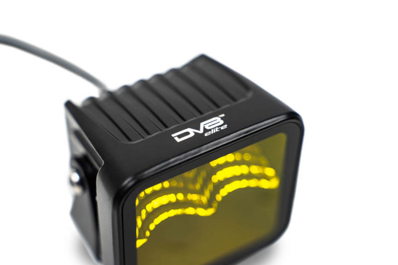 DV8 Offroad 3in Elite Series LED Amber Pod Light DV8 Offroad 3in Elite Series LED Amber Pod Light