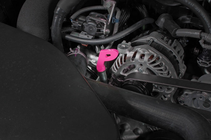 PERRIN 15-25 Subaru WRX & 13-25 BRZ/FR-S/86/GR86 Dipstick Handle P Style - Hyper Pink PERRIN 15-25 Subaru WRX & 13-25 BRZ/FR-S/86/GR86 Dipstick Handle P Style - Hyper Pink