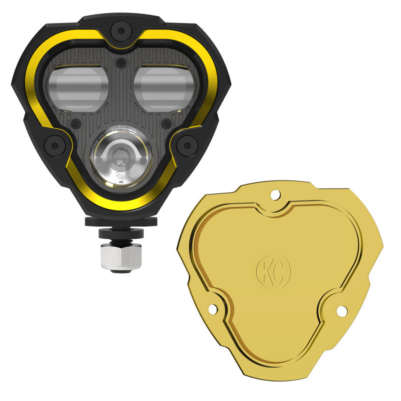 KC HiLiTES FLEX ERA 3 Dual Mode SAE Fog Light - Single Light Master Kit (w/Clear + Yellow Lens) KC HiLiTES FLEX ERA 3 Dual Mode SAE Fog Light - Single Light Master Kit (w/Clear + Yellow Lens)