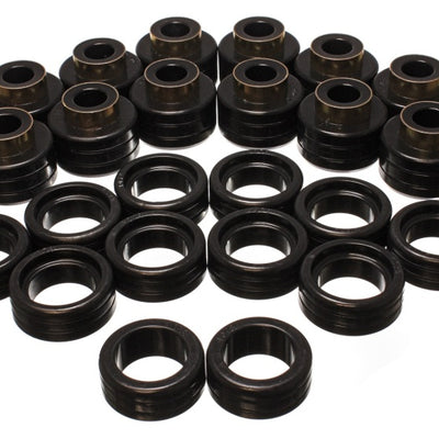 Energy Suspension 92-99 GM Denal XL/Suburban 2WD/Yukon XL 2WD Black Body (Cab) Mount Set