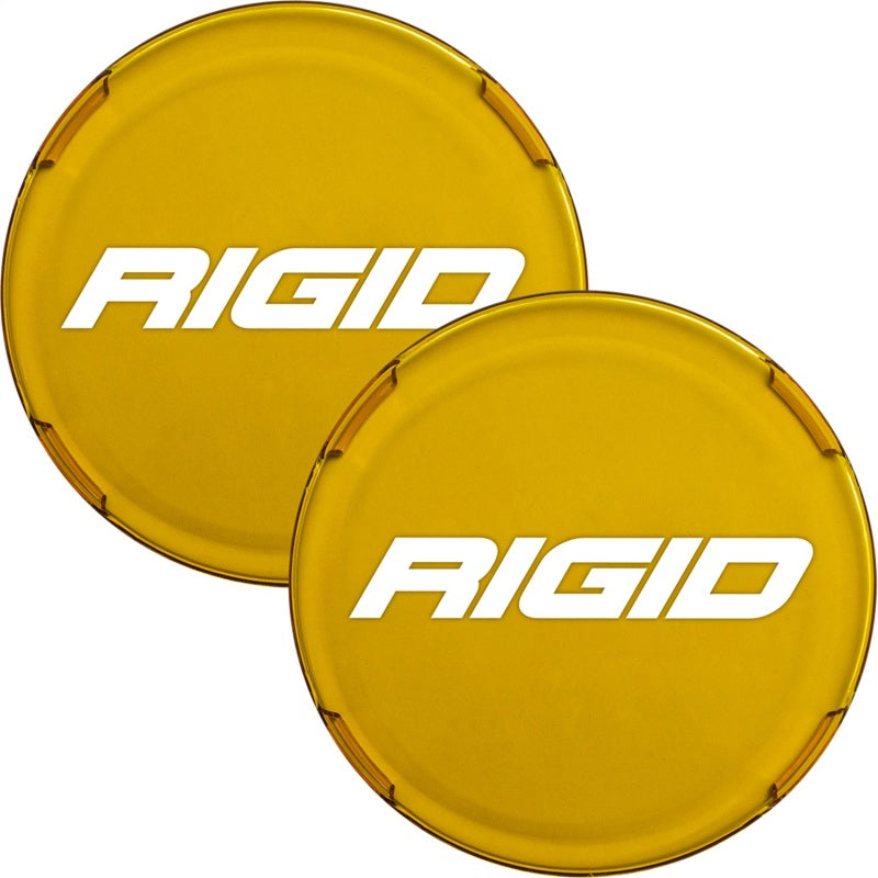 Rigid Industries 360-Series 6in Light Covers - Yellow (Pair) Rigid Industries 360-Series 6in Light Covers - Yellow (Pair)