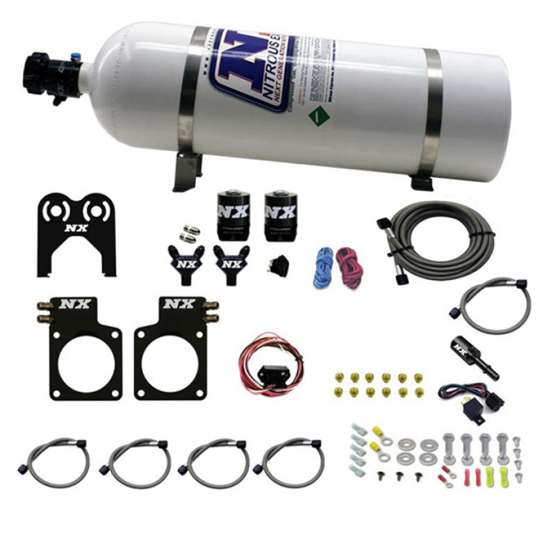 Nitrous Express Nissan GT-R Nitrous Plate Kit (35-300HP) w/15lb Bottle Nitrous Express Nissan GT-R Nitrous Plate Kit (35-300HP) w/15lb Bottle