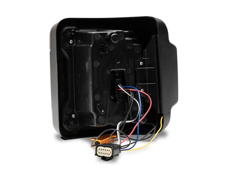 Raxiom 18-22 Jeep Wrangler JL LED Tail Lights- Black Housing (Smoked Lens) Raxiom 18-22 Jeep Wrangler JL LED Tail Lights- Black Housing (Smoked Lens)